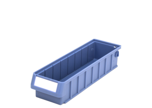 BITO bac compartimentable renforcé, bleu pigeon, profondeur 400 mm