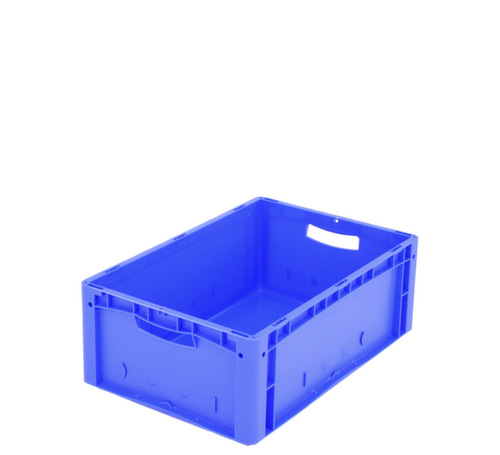 BITO Bac gerbable norme Europe, bleu, capacité 41 l