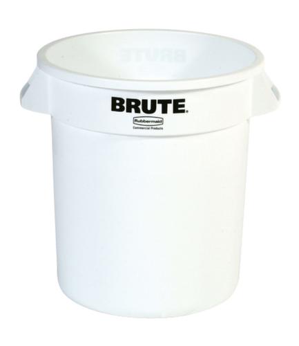 Rubbermaid Conteneur universel BRUTE, 38 l, blanc