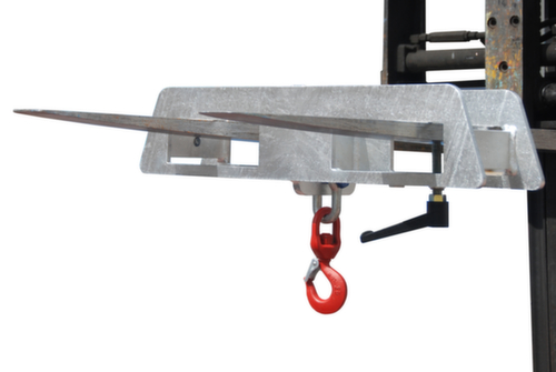 Bauer Crochet porte-charge LH-II avec 2 fourreaux de fourche