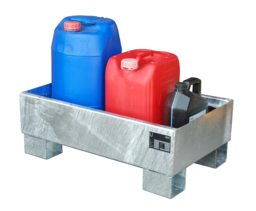 Bauer Bac de rétention pour fûts et récipients de 60 litres