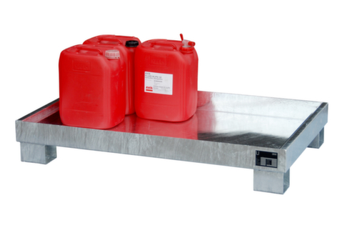 Bauer Bac de rétention pour fûts et récipients de 60 litres