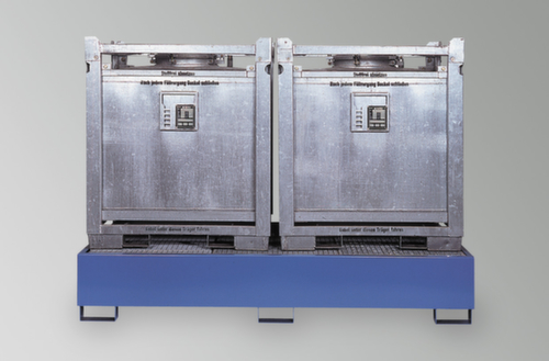 Bac de rétention pour GRV/IBC,pour 2 x GRV/IBC