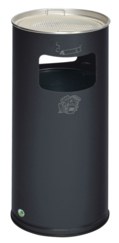 VAR Cendrier poubelle, anthracite