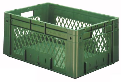 Bac gerbable norme Europe, vert, capacité 50 l