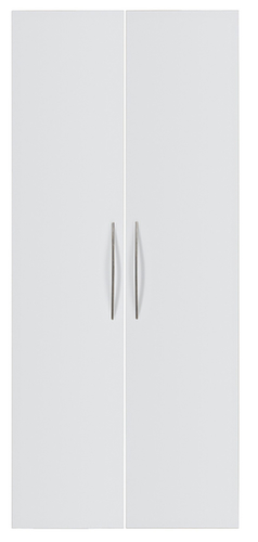 Porte à double battant Terra Nova pour rayonnage de bureau, hauteur x largeur 1880 x 800 mm