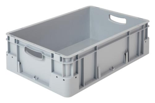 Bacs industriels gerbables, gris, capacité 30 l