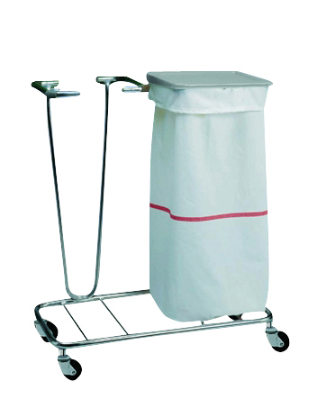 Support sacs ouvert en acier inoxydable