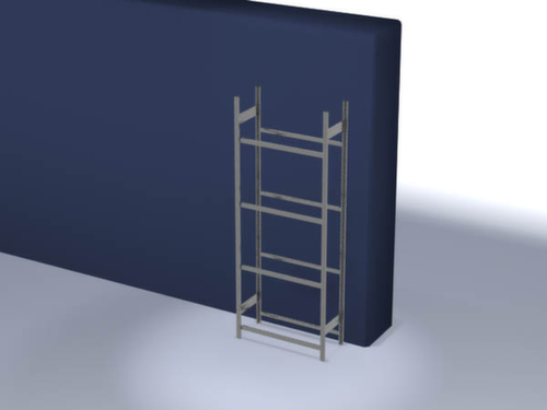 hofe Rayonnage à pneus, hauteur x largeur x profondeur 2500 x 1060 x 435 mm, 4 niveaux