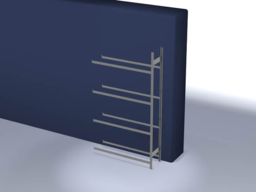 hofe Rayonnage à pneus, hauteur x largeur x profondeur 2500 x 1510 x 435 mm, 4 niveaux