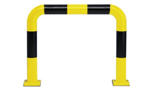 Moravia Arceau de protection BLACK BULL tube d'acier Ø 76 mm, hauteur x largeur 600 x 750 mm