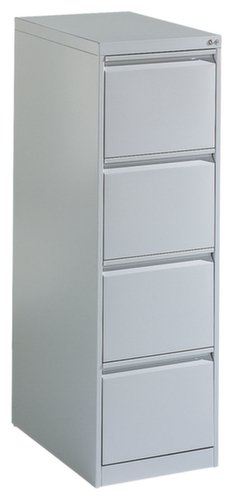 C+P Armoire pour fiches, 1 rangée, RAL7035 gris clair/RAL7035 gris clair