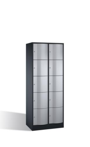 C+P armoire multicases Resisto, 10 compartiments
