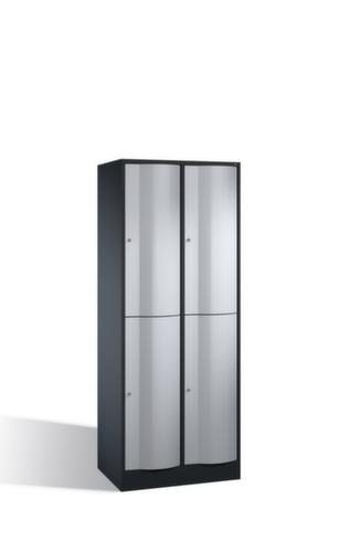 C+P armoire multicases Resisto, 4 compartiments