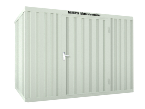 Säbu Conteneur de stockage laqué FLADAFI® avec plancher en bois