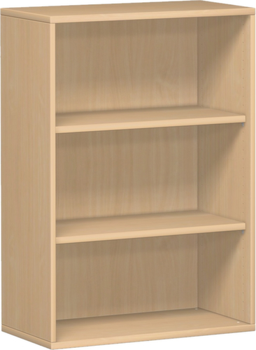 Gera Rayonnage de bureau Pro avec paroi arrière, largeur 800 mm, 3 HC