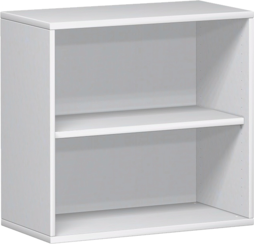 Gera Rayonnage de bureau Pro avec paroi arrière, largeur 800 mm, 2 HC