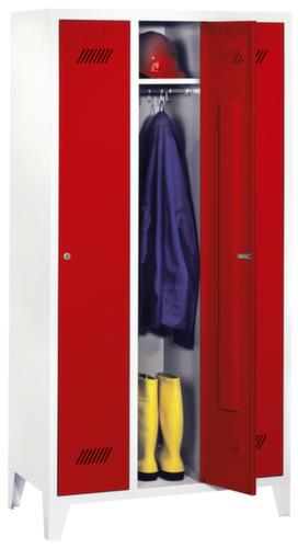 PAVOY Armoire vestiaire Basis avec 3 compartiments, largeur de compartiment 300 mm