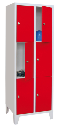 PAVOY armoire multicases Basis, 6 compartiments