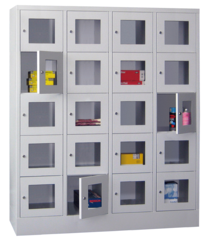 PAVOY armoire multicases Basis, 20 compartiments