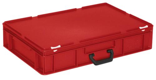 Mallette de rangement et de stockage norme européenne, rouge, HxLxl 135x600x400 mm