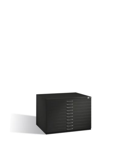 C+P Armoire de rangement à plat, hauteur x largeur x profondeur 760 x 1100 x 765 mm