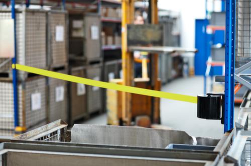 Système de guidage des personnes Wall Mount XXL, longueur de la courroie 12 m