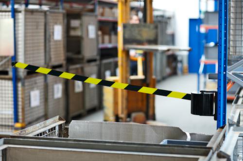 Système de guidage des personnes Wall Mount XXL, longueur de la courroie 12 m