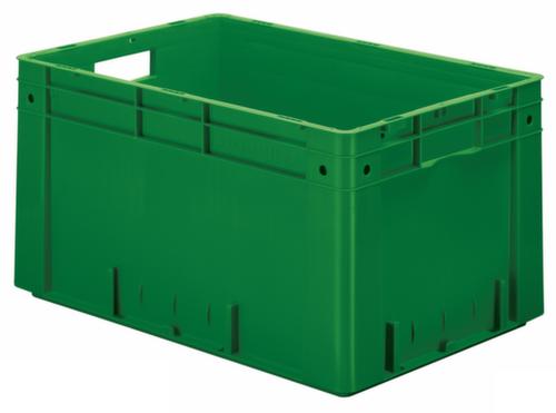 Bac gerbable norme Europe, vert, capacité 60 l