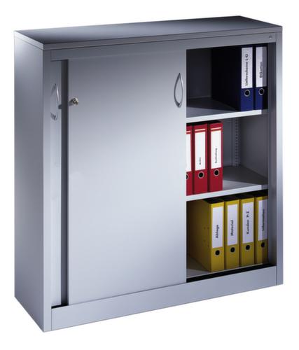 C+P Armoire à portes coulissantes ERGO avec plateau supérieur