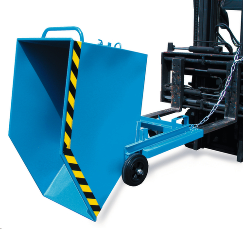 Bauer Benne roulante pour copeaux avec robinet de vidange