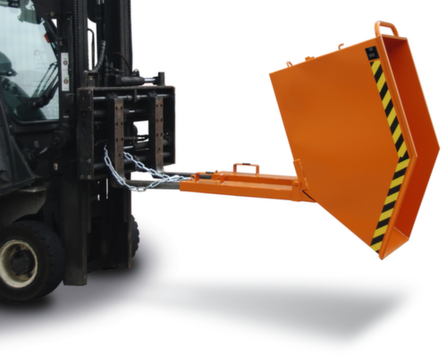 Bauer Benne basculante étanche à l'huile pour vrac + liquides