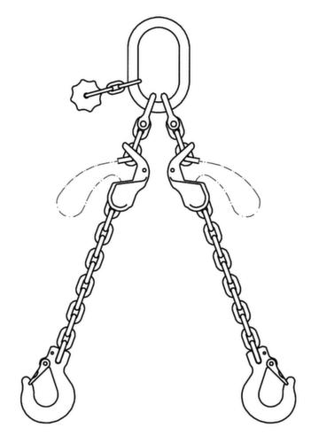Élingue chaîne