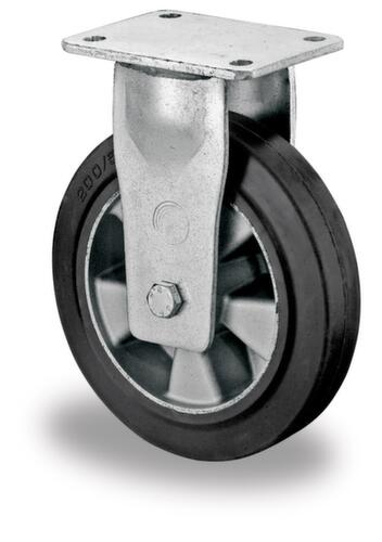 BS-ROLLEN Roue en caoutchouc plein élastique pour fortes charges force max. 450 kg