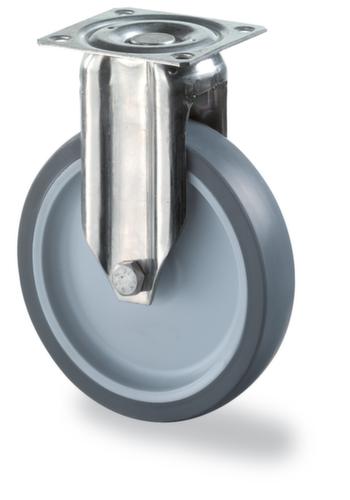 BS-ROLLEN Roulette pour machines non tachante avec bandage thermoplastique, force 60 kg, TPE bandage