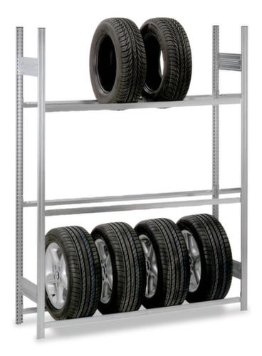 hofe Rayonnage à pneus, hauteur x largeur x profondeur 2500 x 1060 x 435 mm, 4 niveaux
