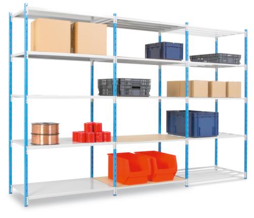 Manorga Rayonnage sans boulons avec charge max. par tablette 233 kg