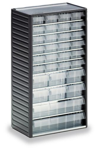 Treston Bloc à tiroirs transparents pour porte-revues