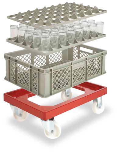 Séparateur à cases fixes pour bac norme Europe