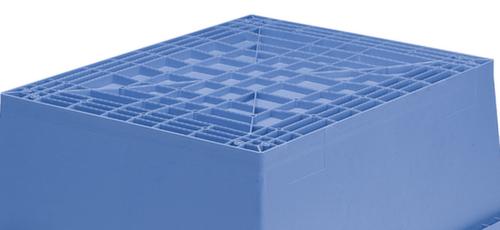 BITO Conteneur consigné de grand volume à fond cannelé, capacité 120 l