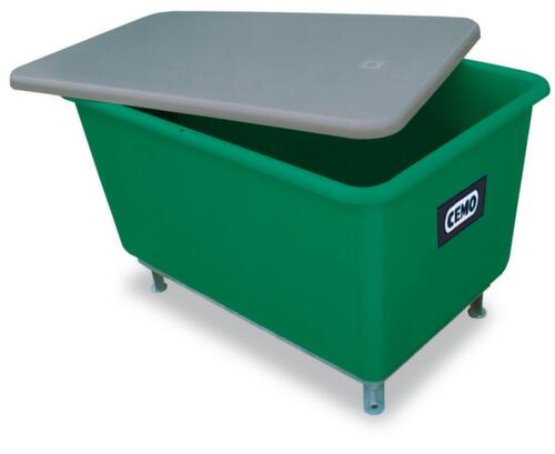 Cemo Bac grande capacité en plastique renforcé de fibres de verre