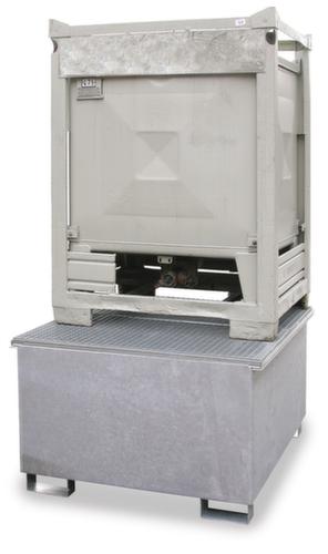 Bac de rétention pour GRV/IBC,pour 2 x GRV/IBC