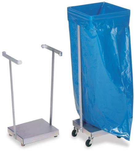 Support sacs ouvert en acier inoxydable