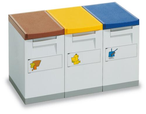 Caisson de tri sélectif avec capacité 15 litres