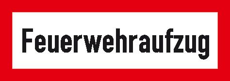 Panneau incendie texte au choix