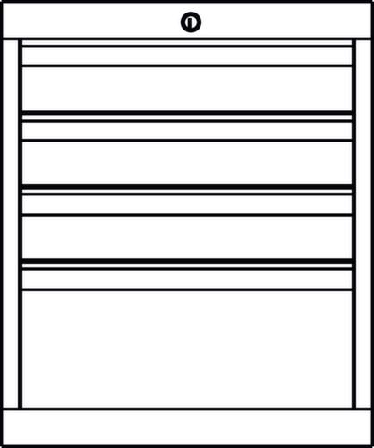 PAVOY Armoire à tiroirs Basis Plus