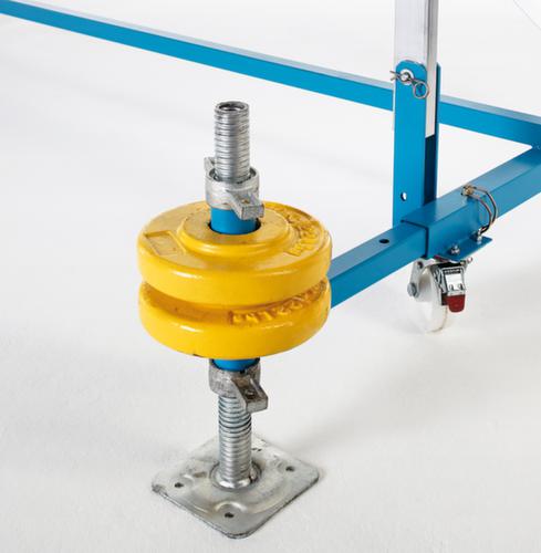 ZARGES Échafaudage pliant Variomaster T avec cadre à hauteur réglable