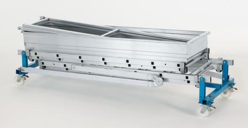 ZARGES Échafaudage pliant Variomaster T avec cadre à hauteur réglable