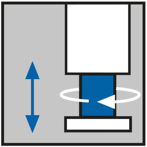 C+P Banc vestiaire avec crochets et lames PVC