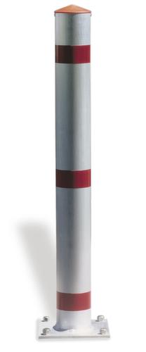 Poteau à tête pointue